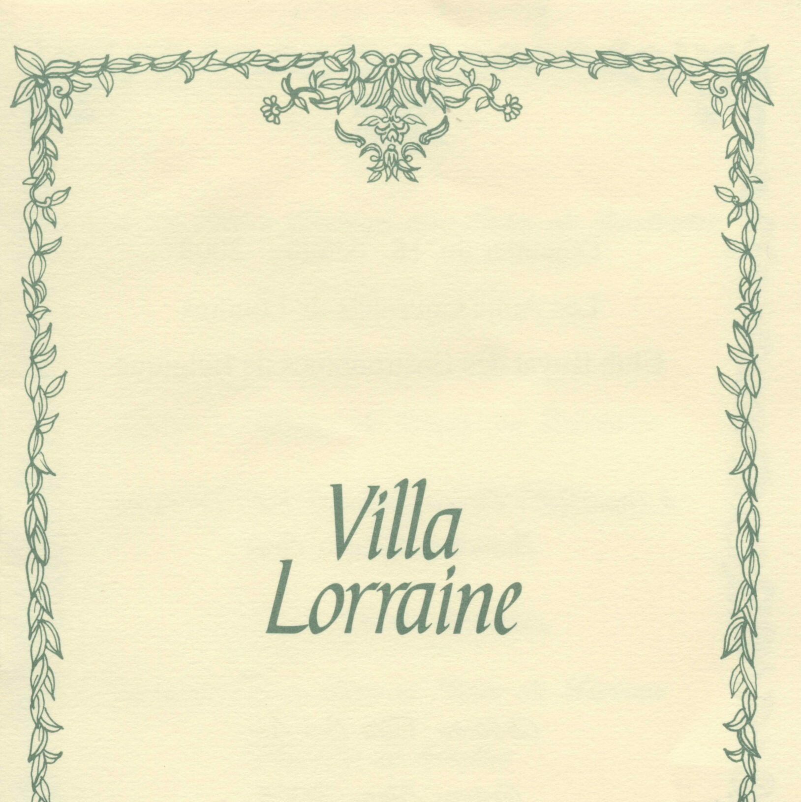 La Villa Lorraine